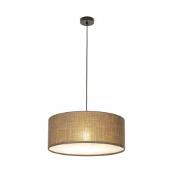 Best Zabudowana, abażurowa lampa wisząca TK 10101 EARTH | Kaja Oświetlenie Żyrandole Nowoczesne