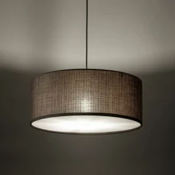 Best Zabudowana, abażurowa lampa wisząca TK 10101 EARTH | Kaja Oświetlenie Żyrandole Nowoczesne