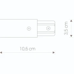 Sklep Kaja Zasilazc końcowy do szyny jednofazowej 9463 | Kaja Oświetlenie