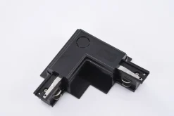 Sklep Kaja Złącze L czarne prawe do szyny podtynkowej AZ4298 TRACK | Kaja