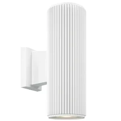 Sklep Kaja Zewnętrzna, biała, dwukierunkowa lampa ścienna O419WL-02W serii RANDO
