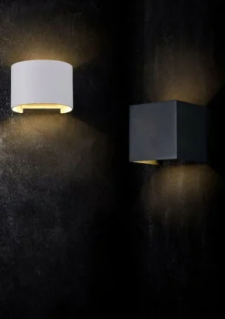 Sklep Kaja Zewnętrzna lampa ścienna LED O572WL-L6B FULTON | Kaja Oświetlenie