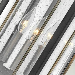 Sklep Kaja Zewnętrzna lampa naścienna, czerń HK-FITZGERALD2-L z serii FITZGERALD