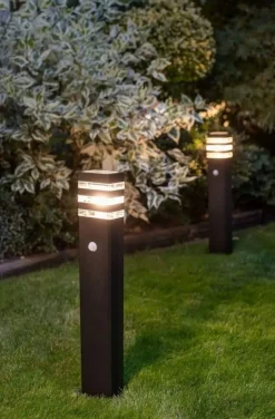 Sklep Kaja Zewnętrzna lampa ogrodowa z czujnikiem ruchu 9097 | Kaja Oświetlenie