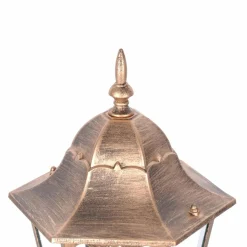 Sklep Kaja Zewnętrzna lampa stojąca retro K-6006A CZ/ZŁ LOZANA | Kaja Oświetlenie