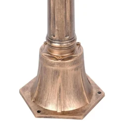 Sklep Kaja Zewnętrzna lampa stojąca retro K-6006A CZ/ZŁ LOZANA | Kaja Oświetlenie