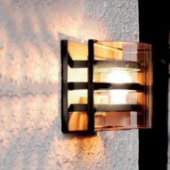 Sklep Kaja Zewnętrzny, grafitowy kinkiet FRIDA-M z serii FRIDA