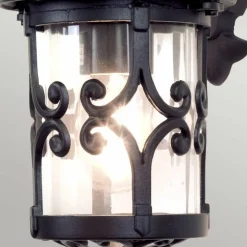 Sklep Kaja Zewnętrzny kinkiet ścienny, ogrodowy BL8-BLACK z serii HEREFORD