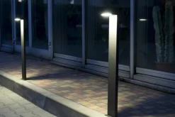 Sklep Kaja Zewnętrzny kinkiet elewacyjny, ledowy KR-K100 z serii KARO | Kaja Oświetlenie