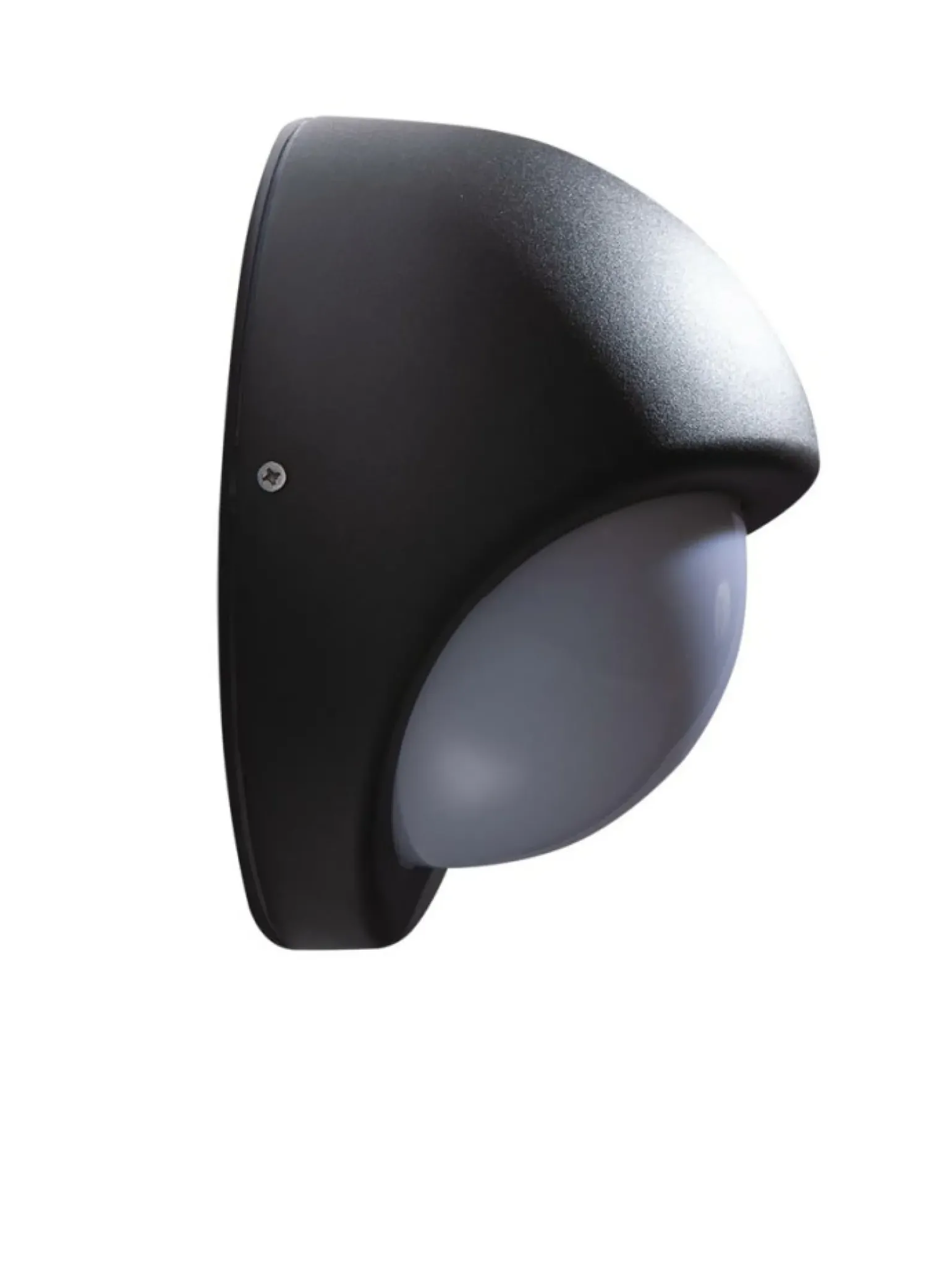 Sklep Kaja Zewnętrzny kinkiet okrągły czarny AZ4352 GAGARIN | Kaja Oświetlenie