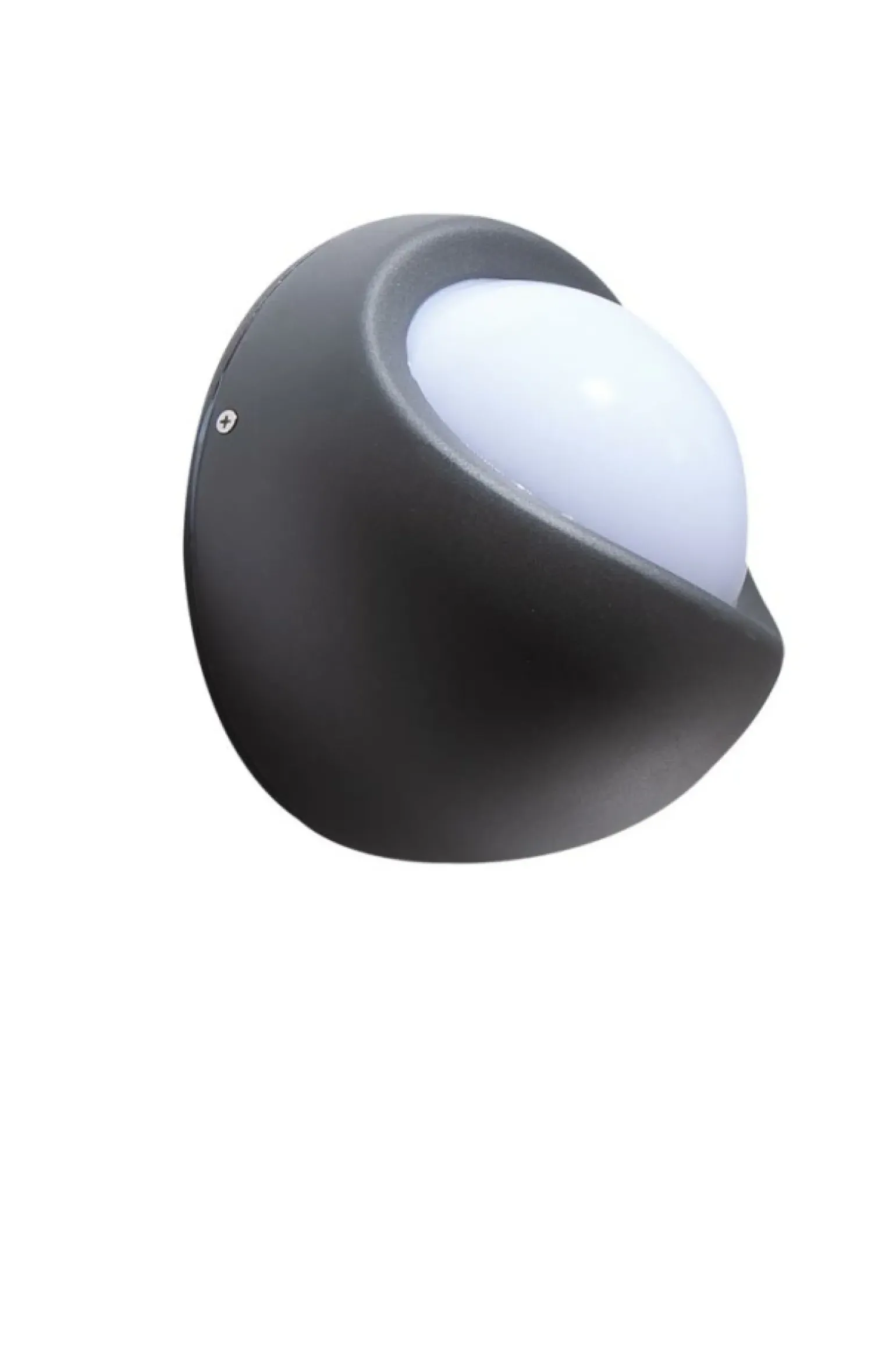 Sklep Kaja Zewnętrzny kinkiet okrągły czarny AZ4352 GAGARIN | Kaja Oświetlenie