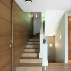 Sklep Kaja Zewnętrzny plafon LED na taras ⌀22cm EKP0475 MARLON | Kaja Oświetlenie