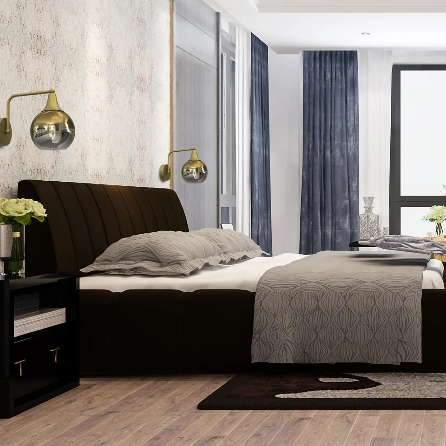 Sklep Kaja Złota, dekoracyjna lampa ścienna, kinkiet MLP8399 z serii MONTE | Kaja Oświetlen