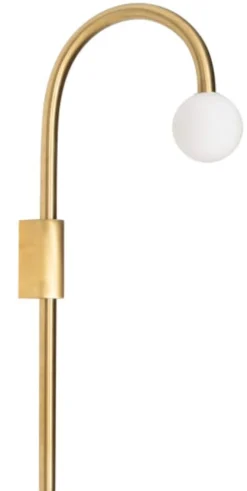 Sklep Kaja Złota, dekoracyjna lampa ścienna łuk MX W0338 ENIGMA | Kaja