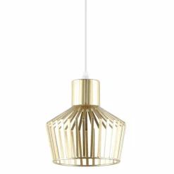 Store Złota, druciana lampa wisząca do sypialni ZM A8079-GLD z serii DOLIA Żyrandole Nowoczesne