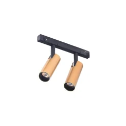 Sklep Kaja Złota głowica LED do szyny 1-fazowej AZ4588 NIKO | Kaja Oświetlenie