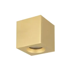 Sklep Kaja Złota kostka natynkowa spot do salonu 8,5x8,5cm 10720 PARANA | Kaja