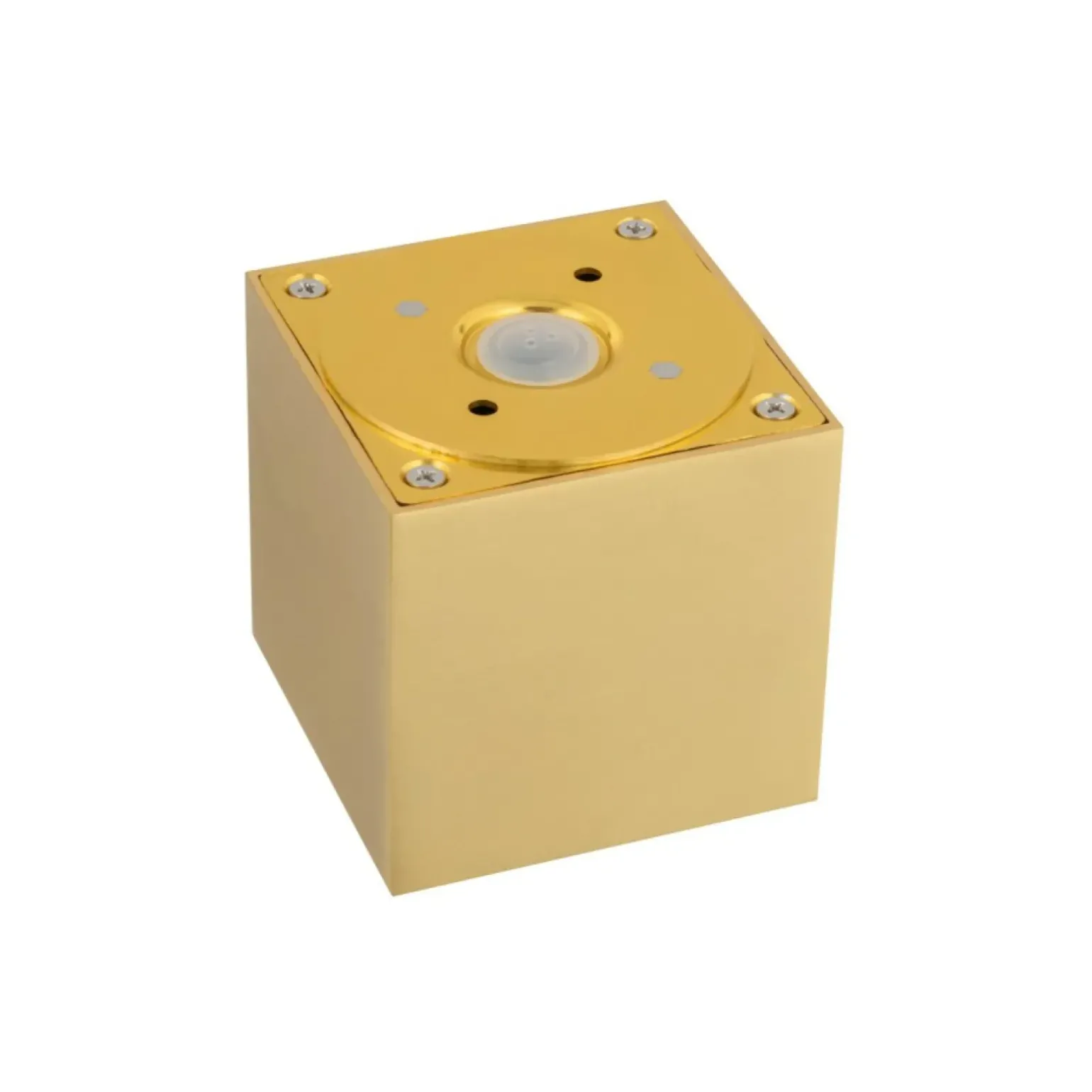 Sklep Kaja Złota kostka natynkowa spot do salonu 8,5x8,5cm 10720 PARANA | Kaja