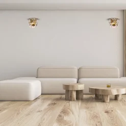 Sklep Kaja Złota, kryształowa lampa ścienna, mały gwint ML6931 z serii CHELSEA | Kaja Oświe