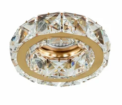 Sklep Kaja Złota, kryształowa oprawa podtynkowa oczko AZ1450 ESTER | Kaja