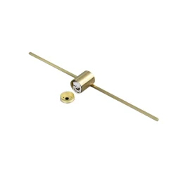 Sklep Kaja Złota lampa ścienna nad lustro LP-777/1W L GD z serii MODERN SLIM