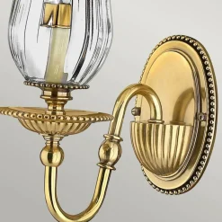 Sklep Kaja Złota lampa ścienna, świecznik HK-CAMBRIDGE1 z serii CAMBRIDGE