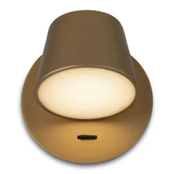 Sklep Kaja Złota lampa ścienna z włącznikiem MOD421WL-L6BS3K z serii PIXEL | Kaja