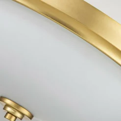 Sklep Kaja Złota lampa, półkolisty plafon FE-MALIBU-F-BATH-BB z serii MALIBU