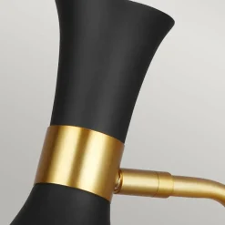 Sklep Kaja Złota lampa stołowa do biura FE-JOAN-TL-MB z serii JOAN