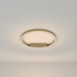 Sklep Kaja Złota lampa sufitowa, ledowy okrąg 37W MOD058CL-L35BS3K z serii RIM