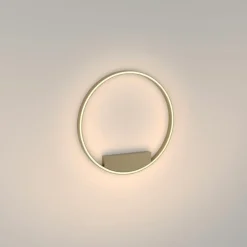 Sklep Kaja Złota lampa sufitowa, ledowy okrąg 37W MOD058CL-L35BS3K z serii RIM