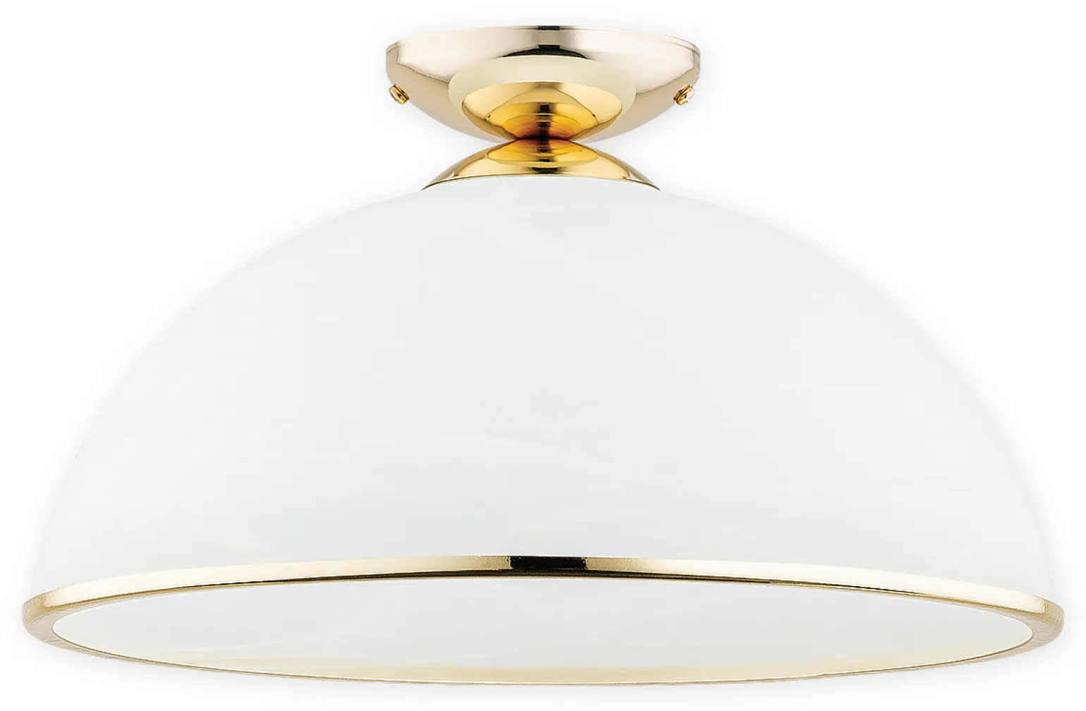 Sklep Kaja Złota lampa sufitowa z dużym kloszem 1xE27 O3136 P1 ZL | Kaja