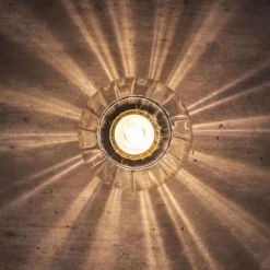 Sklep Kaja Złota lampa sufitowa z okrągłym kloszem TK 4740 z serii DEVI | Kaja