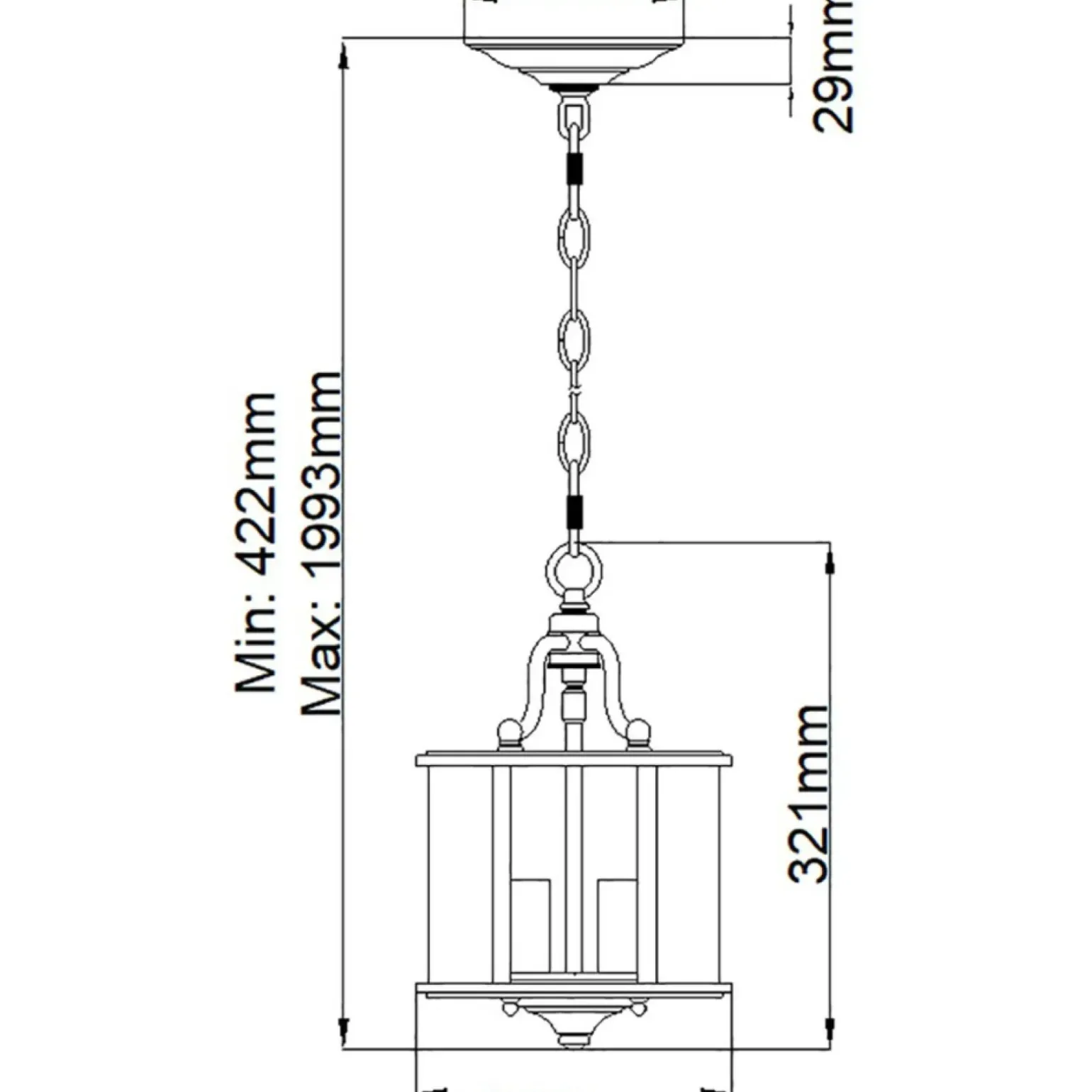 Sklep Kaja Złota lampa wisząca, efektowna HK-GENTRY-P-S-PB z serii GENTRY