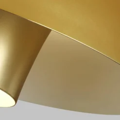 Fashion Złota lampa wisząca, na 1 żarówkę FE-BRISBIN-BB z serii BRISBIN Żyrandole Nowoczesne