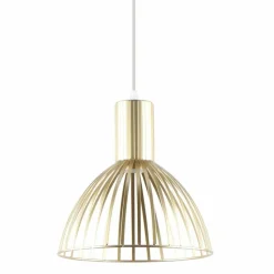 Outlet Złota lampa wisząca na żarówkę E27 ZM A8082-GLD z serii DOLIA | Kaja Żyrandole Nowoczesne