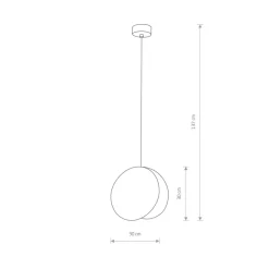 Best Sale Złota lampa wisząca z ozdobnymi kołami 9028 | Kaja Oświetlenie Żyrandole Nowoczesne