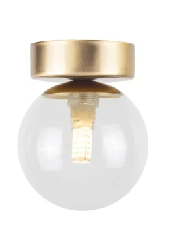 Sklep Kaja Złota lampa z przezroczystym kloszem SIG 40851 z serii PERLA LUX