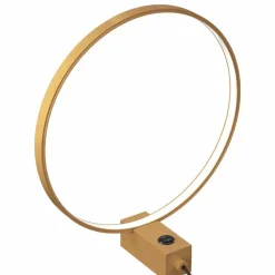 Sklep Kaja Złota lampka nocna koło LED ⌀27cm 4000K ANT 2005 AGARO | Kaja