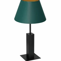 Sklep Kaja Złoto-zielona lampka stołowa, do sypialni LX 3645 z serii TABLE LAMPS
