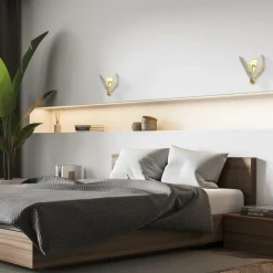 Sklep Kaja Złoty, dekoracyjny kinkiet w formie motyla LP-1715/1W MARIPOSA | Kaja