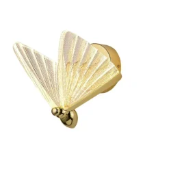 Sklep Kaja Złoty, dekoracyjny kinkiet w formie motyla LP-1715/1W MARIPOSA | Kaja