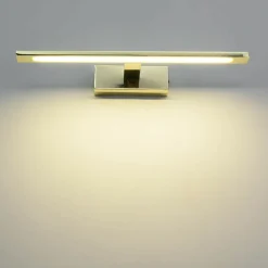 Sklep Kaja Złoty kinkiet łazienkowy LED GS-LWB-12W/3 GOLD ISLA | Kaja Oświetlenie