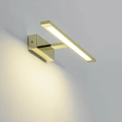 Sklep Kaja Złoty kinkiet łazienkowy LED GS-LWB-12W/3 GOLD ISLA | Kaja Oświetlenie