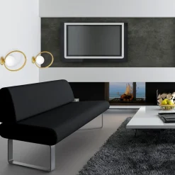 Sklep Kaja Złoty kinkiet ścienny z ozdobnym okręgiem MLP5572 z serii VIENNA | Kaja Oświetle