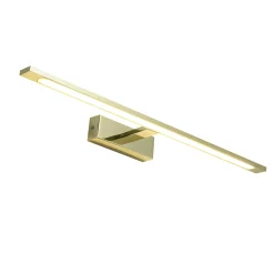 Sklep Kaja Złoty kinkiet do łazienki, szerokość 62cm GS-LWB-20W GOLD ISLA | Kaja