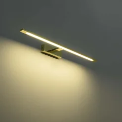 Sklep Kaja Złoty kinkiet do łazienki, szerokość 62cm GS-LWB-20W GOLD ISLA | Kaja