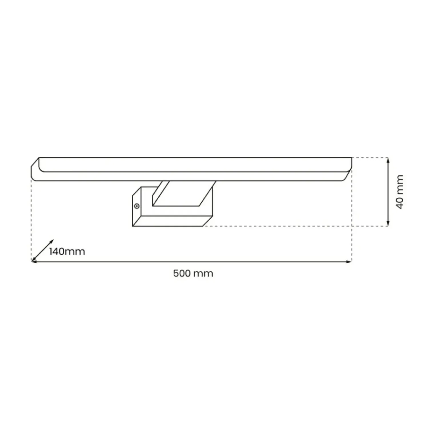 Sklep Kaja Złoty kinkiet obrazowy, nad lustro w korytarzu ML8238 z serii PINTO | Kaja Oświe