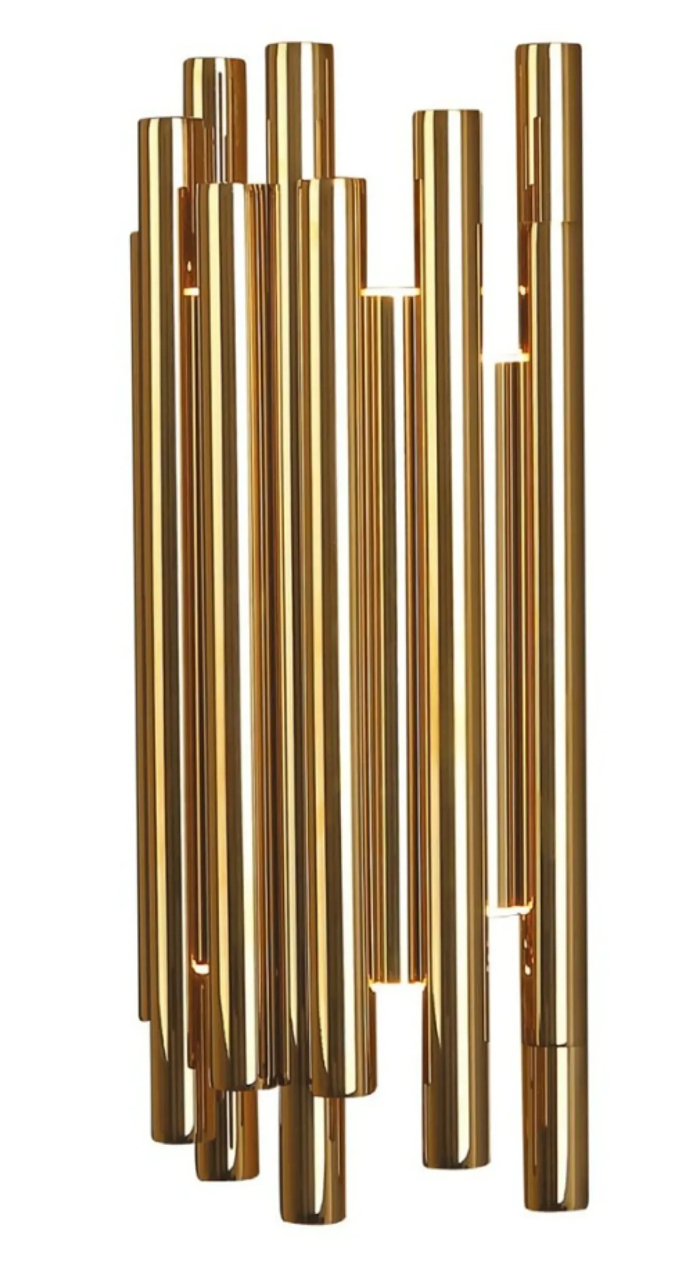 Sklep Kaja Złoty kinkiet z funkcją ściemniania MX W0187D ORGANIC | Kaja