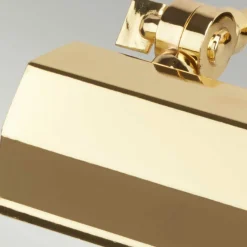 Sklep Kaja Złoty kinkiet z regulowanym kątem CHAWTON-PLS-PB z serii CHAWTON